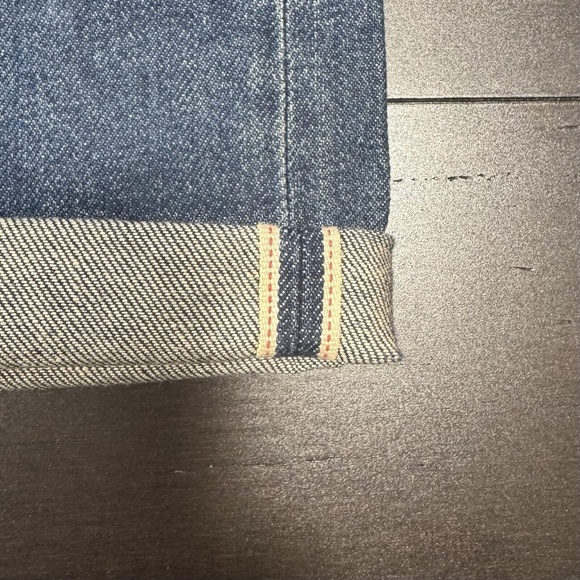 G Star Raw 3301 Size 29 X 30 13oz Slim Stretch Japanese Selvedge Destroyed Jeans - Picture 5 of 8